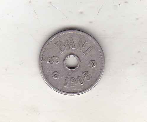 bnk mnd Romania 5 bani 1905