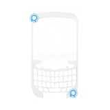 Capac frontal BlackBerry 9300 Curve alb ASY-30868-007