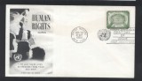 UN New York 1958 Human rights Mi.74 FDC UN.086