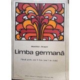 Basilius Abager - Limba germana - Manual pentru anul II liceu (anul I de studiu) (Editia: 1973)