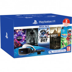 PlayStation VR Mega Pack 2 + Camera PS V2 + 5 jocuri foto