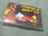 CASETA AUDIO MANELE BEST 43 /2003 ORIGI8NALA