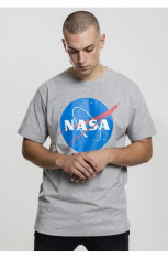 NASA Tee deschis-gri L foto