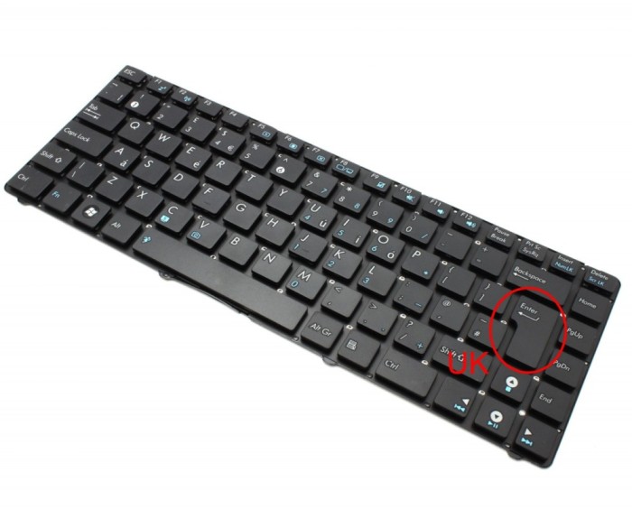 Tastatura laptop ASUS U36 U36S U36SD U36SG U36J U36SD model UK
