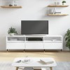 VidaXL Comodă TV, alb, 150x30x44,5 cm, lemn prelucrat 831260
