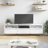 VidaXL Comodă TV, alb, 150x30x44,5 cm, lemn prelucrat