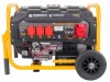 Generator curent Powermat PM-AGR-3000MNKE, 3kW, 230V/400V, benzina, AVR, 15L, 7CP, electric/manual
