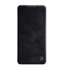 Husa Flip Piele Nillkin Qin Samsung S21 Plus - Negru, Cu clapeta, Piele Ecologica