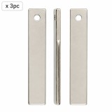 Set 3 lame cheie auto HU83 pentru Peugeot 407 si Citroen