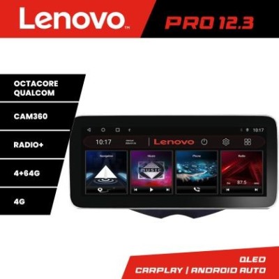 Navigatie Hyundai Veloster Lenovo PRO 4+64 12.3 inch qled android 4G DSP gps internet 8Core CarStore Technology foto