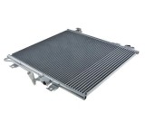Condensator climatizare Dodge Nitro, 06.2007-12.2012, motor 2.8 CRD, 130 kw diesel, cutie automata, full aluminiu brazat, 510(470)x520(514)x16 mm, fa