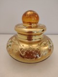 Bombonieră Bohemia Gold &ndash; cristal lucrat manual, colecție de lux