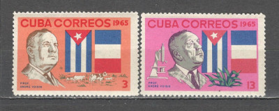 Cuba.1965 1 an moarte A.Voisin-agronom GC.108 foto