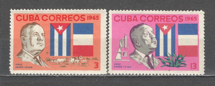 Cuba.1965 1 an moarte A.Voisin-agronom GC.108