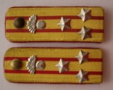 C1 4 - Grade militare - veston - comunism RSR - colonel infanterie - argintiu
