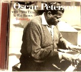 Oscar Peterson With Herb Ellis &amp; Ray Brown &lrm;&ndash; Tenderly NM / NM cd jazz bop Just A Memory canada 2002