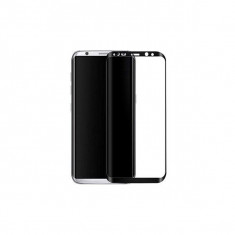 Geam Folie Sticla Protectie Display Samsung Galaxy S8 Negru 2,5D foto