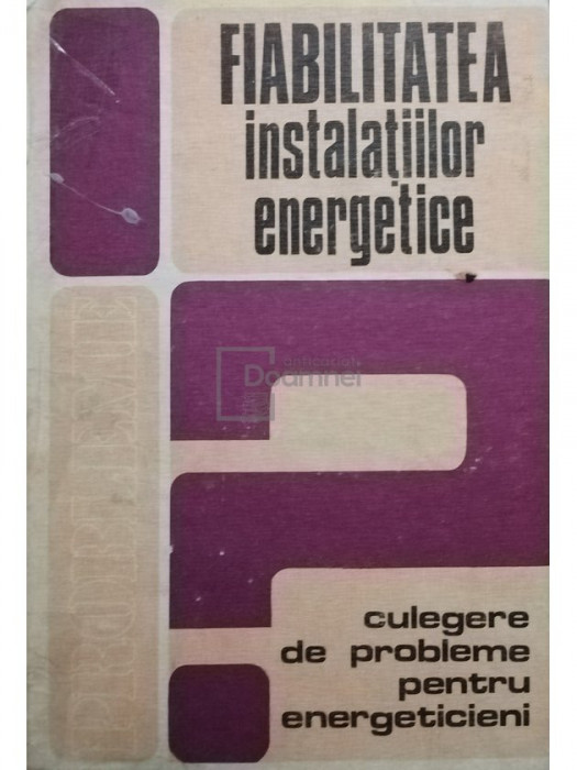 V. I. Nitu - Fiabilitatea instalațiilor energetice (editia 1979)
