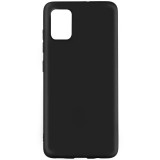 Husa Silicon Neagra Samsung Galaxy A71 - Protectie Antizgarieturi, Slim