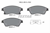 Set placute frana TEXTAR 2503101