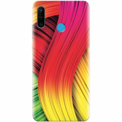 Husa silicon pentru Huawei P30 Lite, Colorful Abstract foto