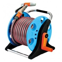 Furtun cu derulator profesional 20m, Strend Pro