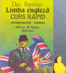 Limba engleza Curs rapid Dan Popovici nivel intermediar foto