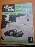 sport si tehnica martie 1971-turism si sport cu avionul,automobilism,alpinism