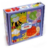 Primul meu puzzle : animale mici din grdina 4 in 1 baby puzzle
