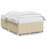 Cumpara ieftin Cadru de pat fara saltea crema 120x190 cm tesatura