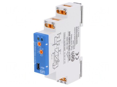Timer Programabil 1s-100h SPDT 250VAC/5A 12-240V foto