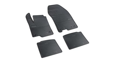 Set covorase auto din cauciuc Suzuki SX4 2013- SX4 2 S-Cross 2013-2018, presuri BestAutoVest, negre, 4 buc. AutoDrive ProParts foto