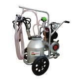 Aparat de muls Green Line T130 AL IC, 30L aluminiu, 1 post, 180 l/min, Grup Colector Inox, Tanc Vacuum Inclus