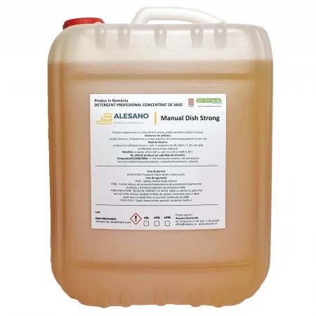 Detergent vase manual, superconcentrat, 10L, ManualDishStrong