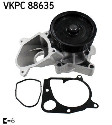 SKF VKPC 88635 Pompă de apă, răcire motor
