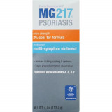 Unguent Medicinal, MG217, Tratament Psoriazis, Fortificat cu Vitamina A, D, E, cu Gudron Carbune 2%,