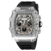 Ceas Barbati SKMEI 2305 Alb-Negru , Functii Multiple, Design Fashion, Cronometru, Alarma, Rezistent la Apa 5ATM