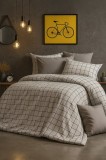 Lenjerie De Pat Dublu Premium, Bumbac 100%, 4 piese