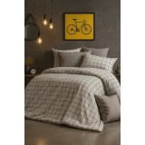 Lenjerie De Pat Dublu Premium, Bumbac 100%, 4 piese