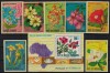 GUINEEA ECUATORIALA 1976 - Flori / serie completa + colita MNH, Nestampilat