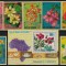 GUINEEA ECUATORIALA 1976 - Flori / serie completa + colita MNH