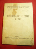 Ministerul Teransporturi Telecomunicatii - Instructia de Telegraf nr114-Ed.1963
