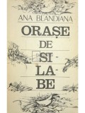 Ana Blandiana - Orașe de silabe (editia 1987)