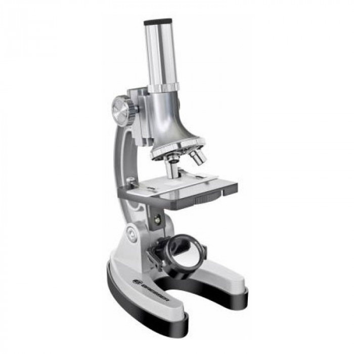 Microscop optic Bresser Junior Biotar 300-1200X, accesorii incluse