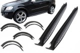 Kit prelungiri aripi si praguri laterale pentru Mercedes ML W164 2005-2011