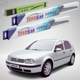 Cumpara ieftin Ștergătoare Volkswagen Golf 4 5 Uși 1997-2002 | Set Față și Spate Hibrid &ndash; TeamCar&reg;