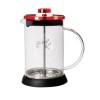 Infuzor cafea/ceai Burgundy Metallic Line Berlinger Haus, 350 ml, sticla borosilicat