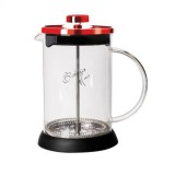 Cumpara ieftin Infuzor cafea/ceai Burgundy Metallic Line Berlinger Haus, 350 ml, sticla borosilicat