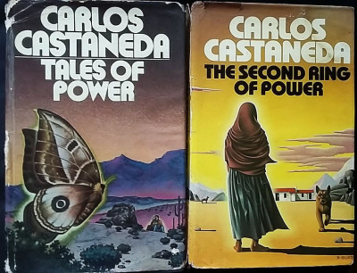 Carlos Castaneda - Tales of Power + The Second Ring of Power (Editia I: 1975/78) foto