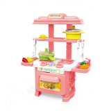 Bucatarie copii cu accesorii Dream Kitchen roz, Generic